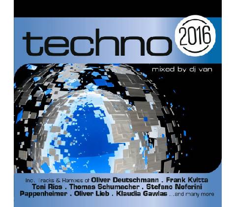 Various - Techno Mixed By DJ Van 2 CD