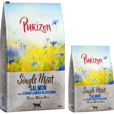 Purizon Single Meat losos s kvetmi nevädze 6,5 kg