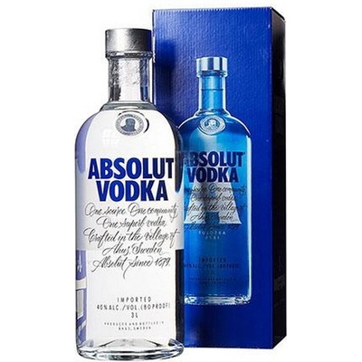 Absolut 3 l (holá láhev) – Zboží Dáma