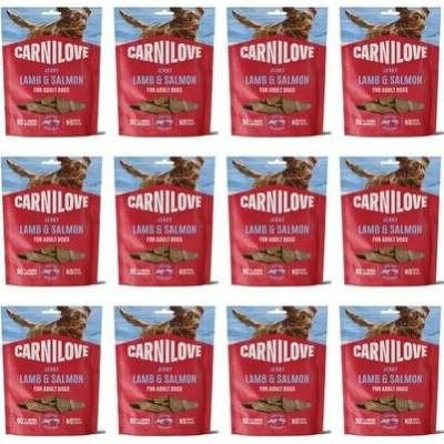 CARNILOVE Dog Jerky Lamb with Salmon 12 x 100 g