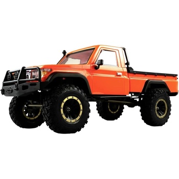 Amewi AMXRock RCX8P Scale Crawler Pick-Up 1:8 RTR orange komutátorový RC model auta elektrický RtR 2,4 GHz 1:8