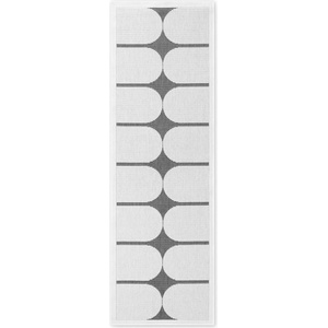 Hanse Home Черно-бялa пътека за открито и закрито 80x250 cm Duet Bowen - NORTHRUGS (106244-80x250)
