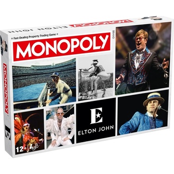 Winning Moves Настолна игра Winning Moves - Monopoly, Елтън Джон (WM03836)