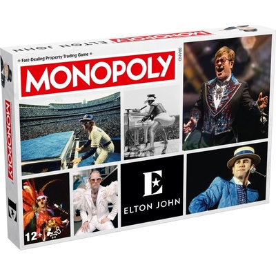 Winning Moves Настолна игра Winning Moves - Monopoly, Елтън Джон (WM03836)