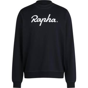 Rapha Мъжки пуловер Rapha Cotton Sweatshirt Jumper - Black / Black - размер XXL (017-3621-0116)