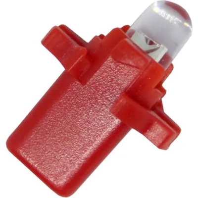 Лед крушки тип b8.3d 12v / 2w червен (b83dr)