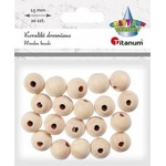 TITANUM Wooden beads straddles 20pcs
