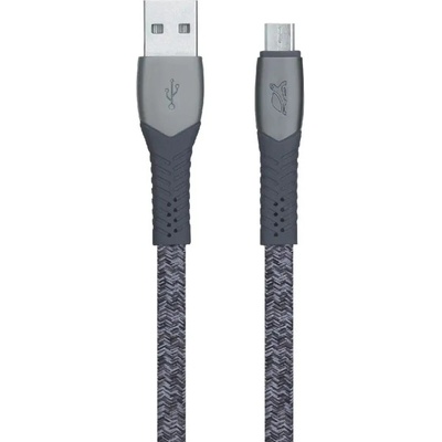 Rivacase PS6100 GR12 micro USB, 1.2m, šedý