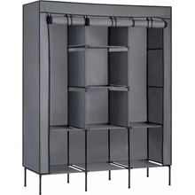 Massido 680100 45 x 130 x 175 cm tmavě šedá