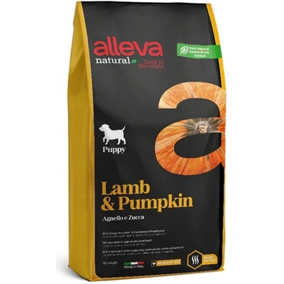 Alleva Natural Puppy All breeds Lamb and Pumpkin 12 kg