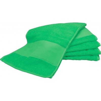 A&R Sportovní froté ručník na potisk PRINT-Me 450 g/m zelená irská 30 x 140 cm