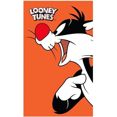 Carbotex · Detský uterák Looney Tunes - Kocúr Sylvester - s gramážou 350 g/m² - 30 x 50 cm
