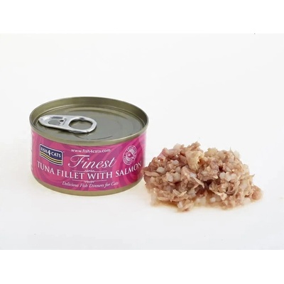 Fish4Cats Finest Tuniak s lososom 70 g