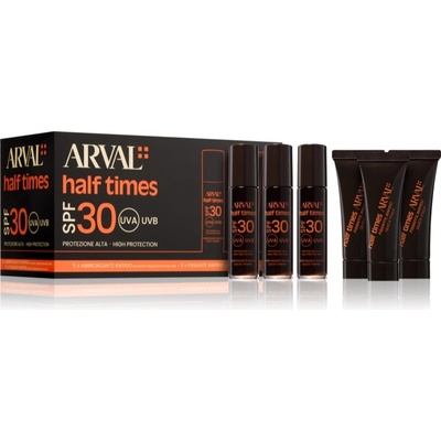 Arval Half Times Fast Tanning Bottle + Tube Set комплект за ускоряване на тена