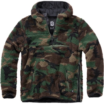 Image 1 of Brandit Брандиран поларен пуловер Teddyfleece Worker, woodland (5023.10)