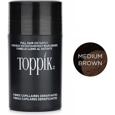Toppik Hair Building Fibers medium brown 3 g