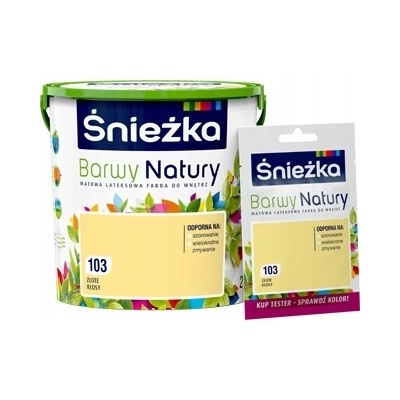 Śnieżka Latexová na zeď 5 l Zlaté klasy mat