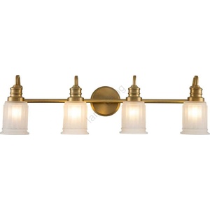 Elstead Lighting Quoizel QZ-SWELL4-BB-BATH-LED Стенно осветително тяло за баня SWELL 4xG9/3W/230V IP44, златисто (ED0964)