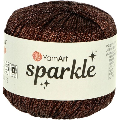 YarnArt Sparkle 1354 hnědá