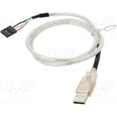 Delock 83078 USB 2.0 USB A vidlice kolíkový konektor 5pin 0,7m