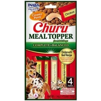 Churu Meal Topper Chicken with Beef Recipe 4 x 14 g