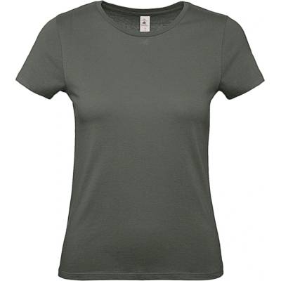 B&C Dámske tričko E150 Khaki