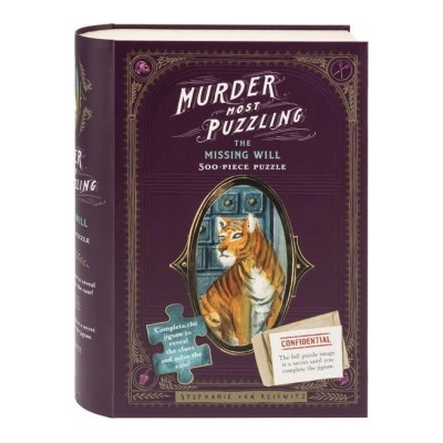 Murder Most Puzzling The Missing Will 500 dielov Stephanie Von Reiswitz