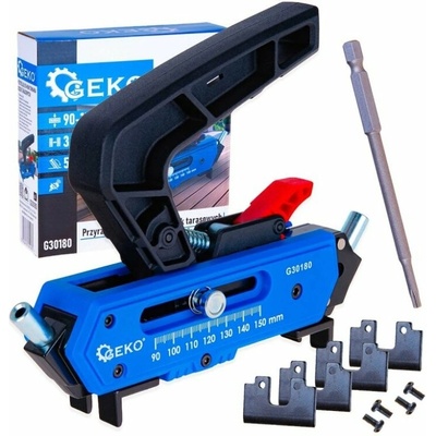 Přípravek na montáž terasových prken 90–150 mm – GEKO G30180