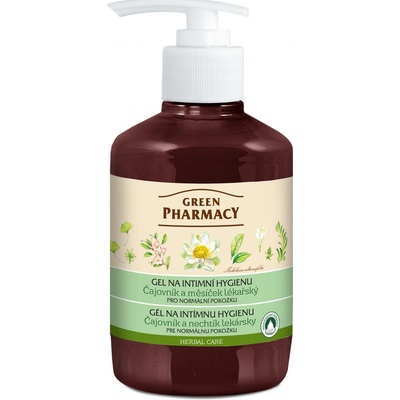 Green Pharmacy Gél na intímnu hygienu 370 ml