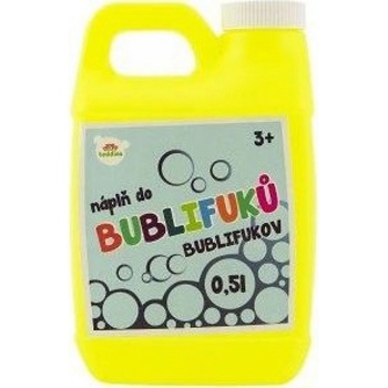 Teddies Náplň do bublifuku 0,5 litr v kanystru žlutý
