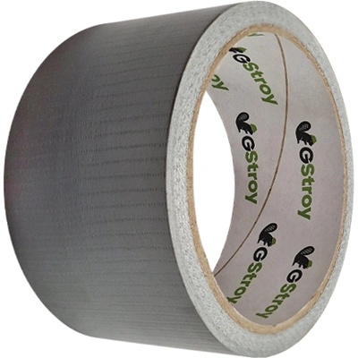 GSTROY ХОБИ ЛЕНТА GStroy DUCK TAPE 48ммх10м СИВА АРМИРАНА 80° (3030000177)