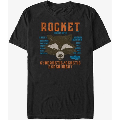 ZOOT. Fan Rocket Guardians of the Galaxy ZOOT. Fan Marvel - унисекс тениска ZOOT. Fan | Cheren | МЪЖЕ | L
