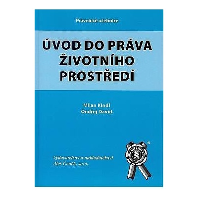 Úvod do práva životního prostředí - David Ondřej