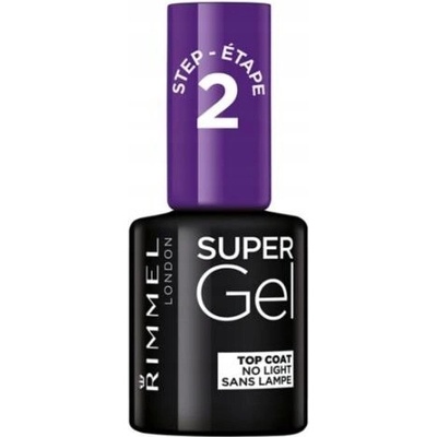 Rimmel Super Gel Top Coat Závěrečný lak 12 ml
