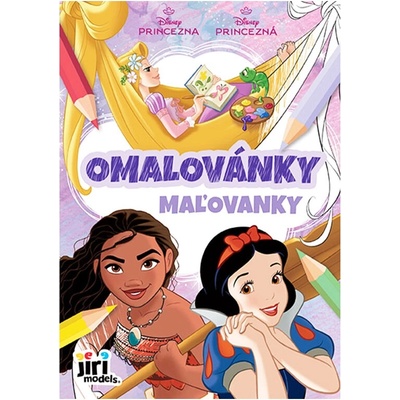 Disney Princezné Omaľovánky A5