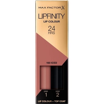 MAX Factor Lipfinity Дълготрайно течно червило, 160 Iced, 2.3 ml