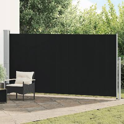 Dekorhome Zatahovací boční markýza 160x500 cm Červená