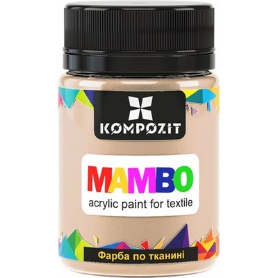 Mambo farba na textil a kožu 50 ml 102 vanilková