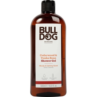 Bulldog Cedarwood and Tonka Bean sprchový gél pre mužov 500 ml