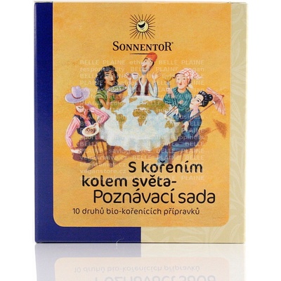 Sonnentor Poznávacia sada S korením okolo sveta 50 g BIO