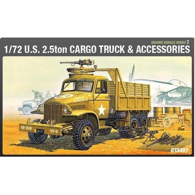 Academy US Cargotruck with Accessory 1:72