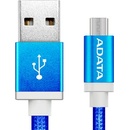 Adata AMUCAL-100CMK-CBL microUSB, 1m, modrý