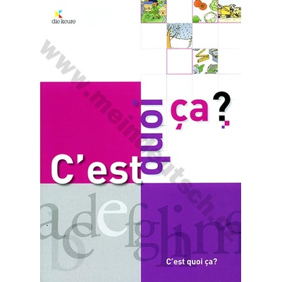 C'est quoi ca_ francúzsky ilustrovaný / obrazový výukový slovník