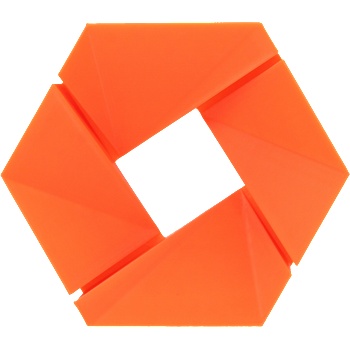 3DJAKE ABS Neon Orange - 1, 75 mm / 2300 g (9010707007036)