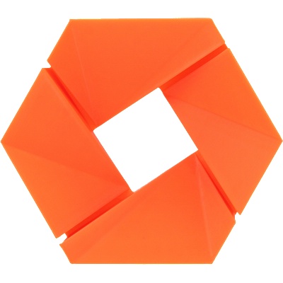 3DJAKE ABS Neon Orange - 1, 75 mm / 2300 g (9010707007036)