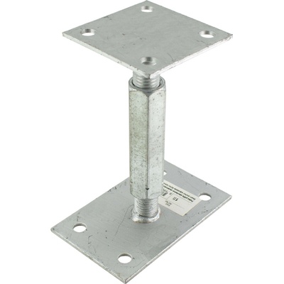 MTR Patka sloupku stavitelná obdélníková, M24x140mm, ZN