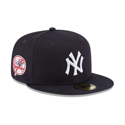 New Era 59FIFTY MLB Team Side Patch New York Yankees Navy / Gray