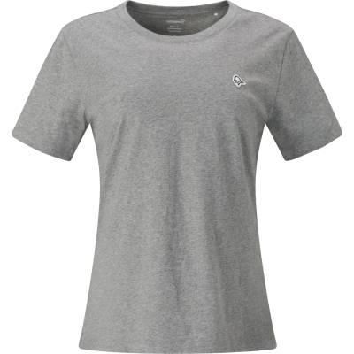 Norrøna Дамска тениска Norrøna Women's /29 Cotton Viking Patch T-Shirt - Grey Melange (916-6393-0113)