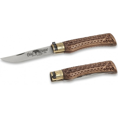 Old Bear STAINLESS STEEL, CARVED WALNUT HANDLE L 9307/21_LNI