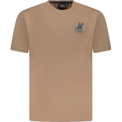 U. s. grand polo Мъжка тениска с къс ръкав us grand polo, Размер 3xl, Цвят Кафяво (au02647_ma18fang)